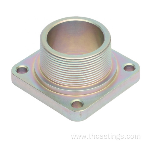 Precision casting cnc machining carbon steel flange